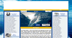 Desktop Screenshot of blue-water-marine.com
